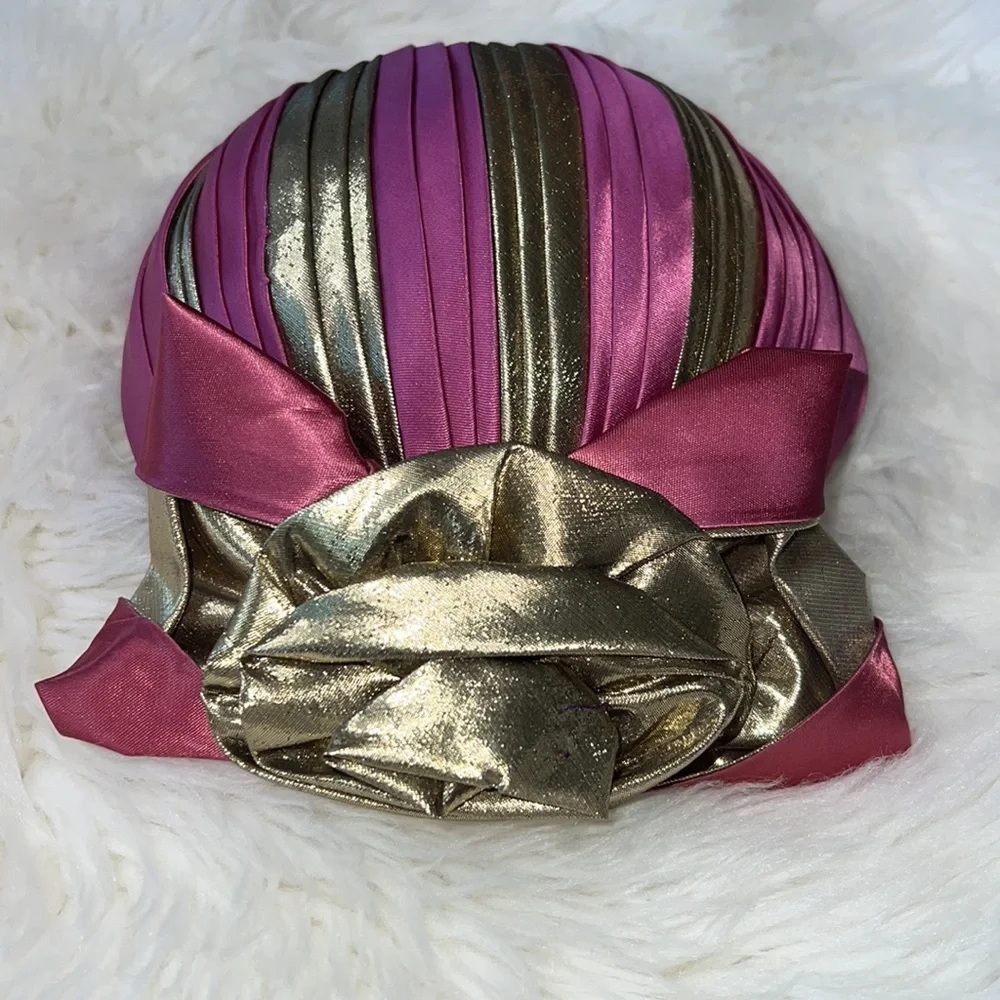 🔹 Michael Howard Joe Bill Miller Vintage Wool Pillbox Hat Made in USA